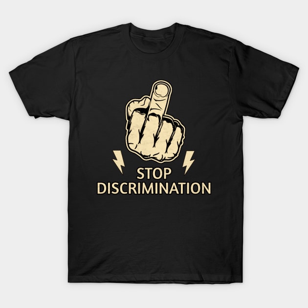 Stop discrimination sd1 T-Shirt by MasterMind_Designer